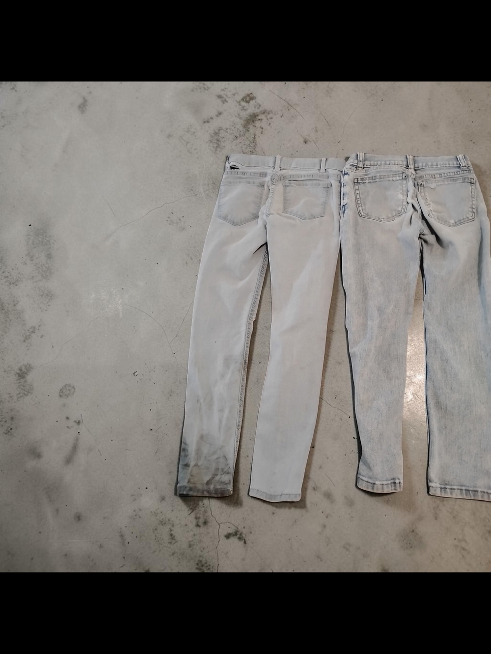 Light Wash Girl's Jeans - Classic Light Blue Denim